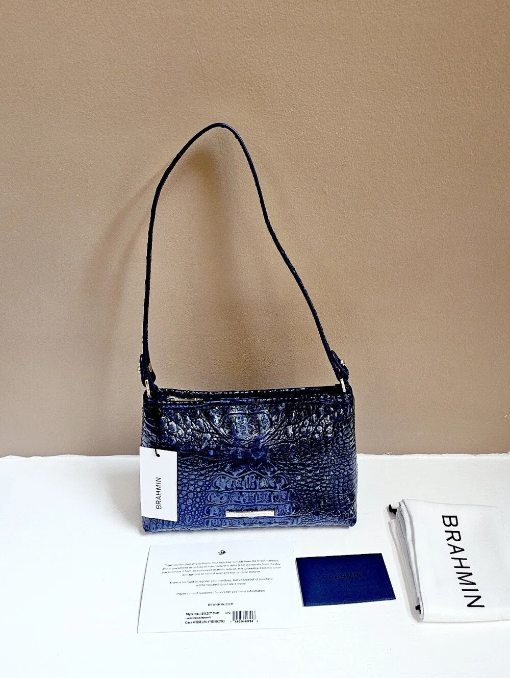 NWT Brahmin ROYAL BLUE Lorelei